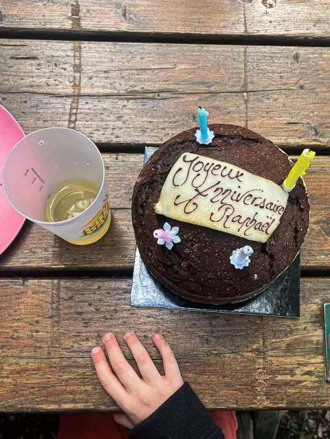 Anniversaire au parc