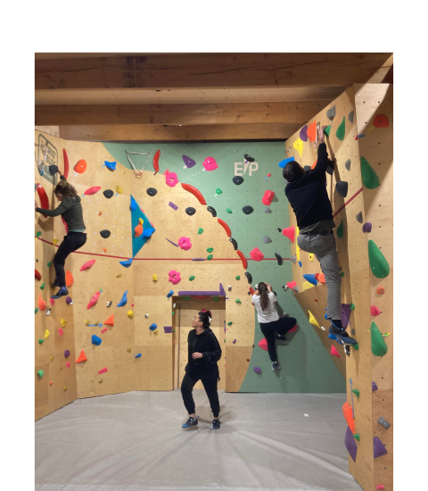 Bouldering activity