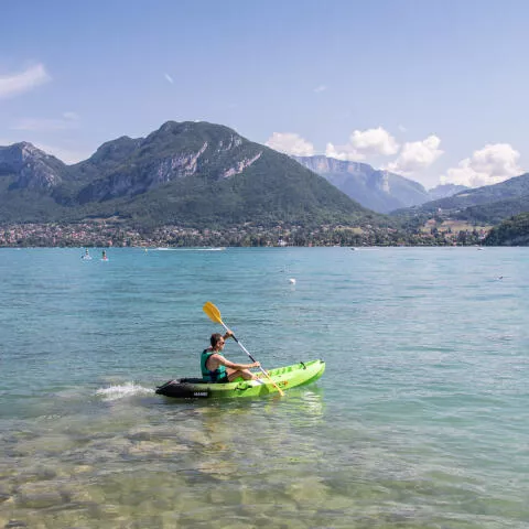 Kayak : un moment rafraîchissant 