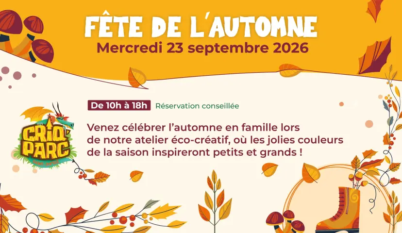 Fête de l'automne dimanche 27 septembre