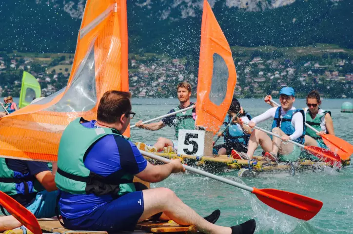 Construction de radeaux